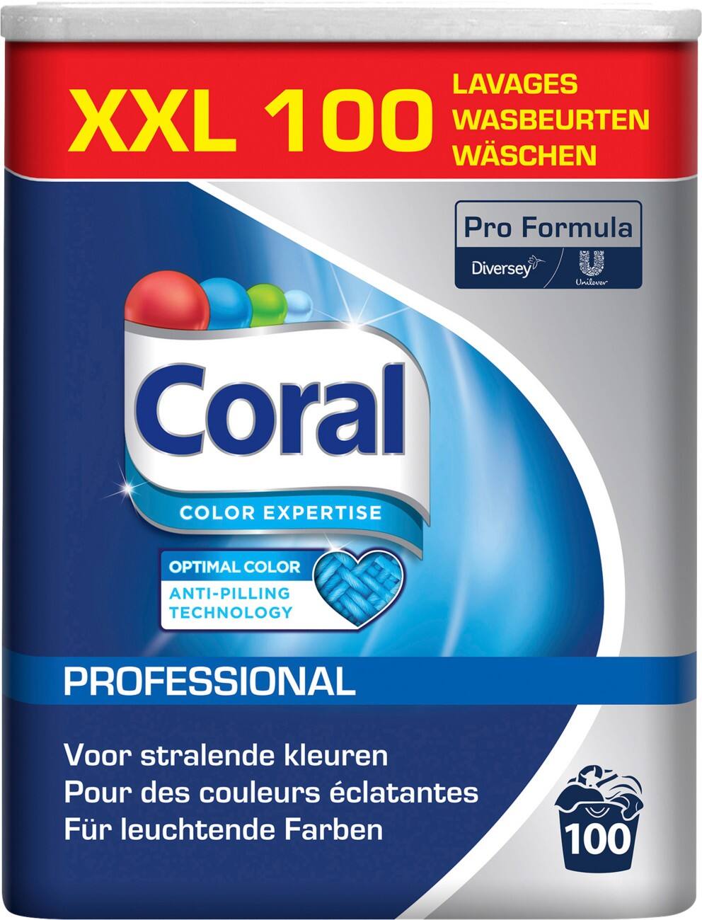 Coral Waschpulver Professional Optimal Color 6.25 kg