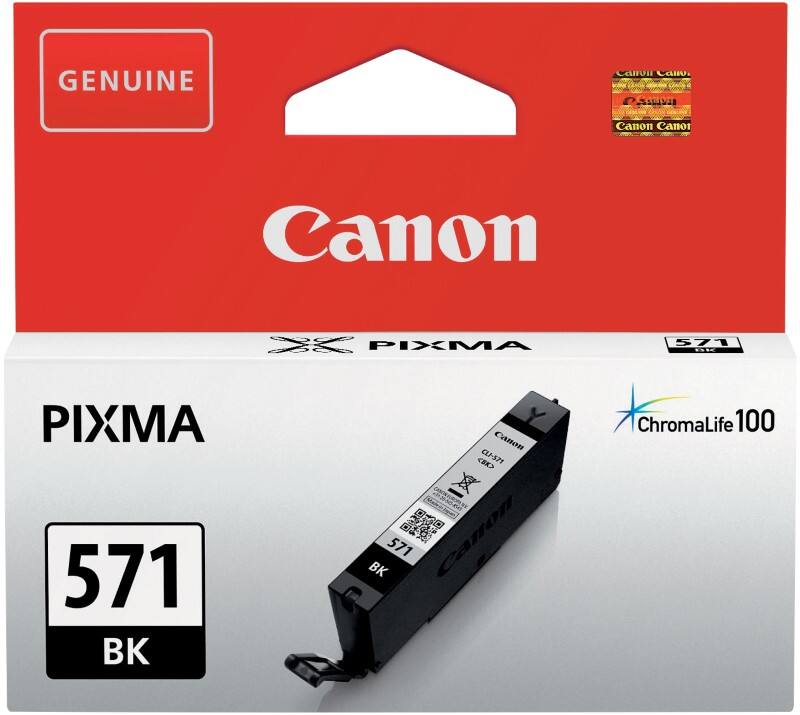 Canon CLI-571BK Original Tintenpatrone Schwarz