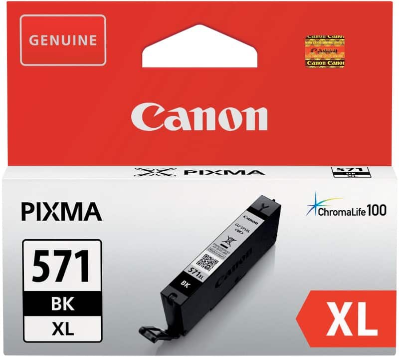 Canon CLI-571BK XL Original Tintenpatrone Schwarz