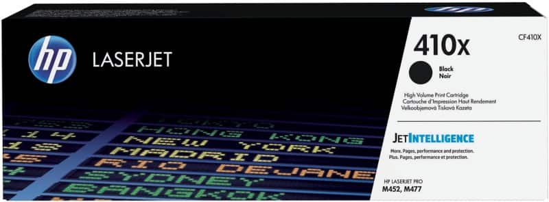 HP 410X Original Tonerkartusche CF410X Schwarz