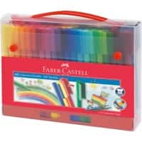 Faber-Castell Connector Faserschreiber Mittel Farbig sortiert 1555 60 Stück