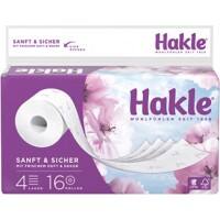 Hakle Soft and Safe Toilettenpapier 4-lagig 10124 Frischer Duft 16 Rollen à 130 Blatt