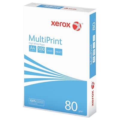 Xerox Multiprint Kopier Druckerpapier Din A4 80 G M Weiss 500 Blatt Viking De
