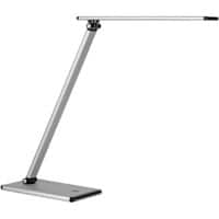 Unilux Lampe TERRA Silber 145 mm (B) x 60 mm (T) x 445 mm (H)