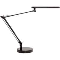 Unilux Lampe MAMBOLED Schwarz 202 mm (B) x 95 mm (T) x 484 mm (H)