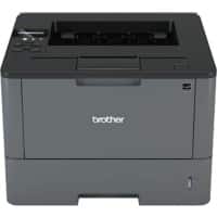 Brother Business HL-L5100DN A4 Schwarzweiß-Laserdrucker mit kabelloser Druckfunktionen