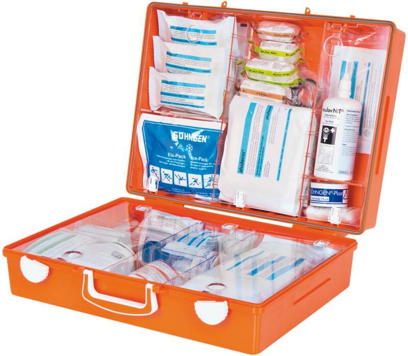 SÖHNGEN Erste-Hilfe-Kasten Mit CD Labor & Chemie 40 x 30 cm