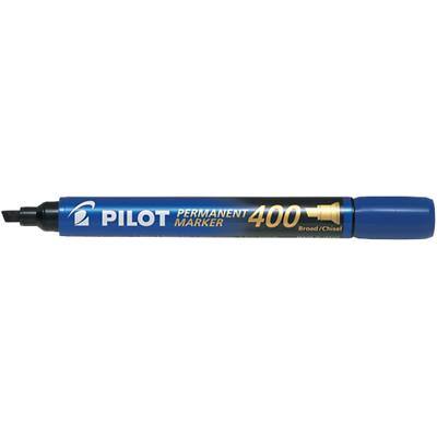 Pilot Super Grip 400 Permanentmarker Breit Keilspitze 4 mm Blau
