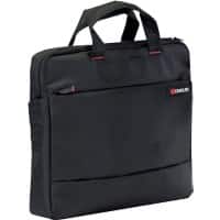 Monolith Laptoptasche Motion II Slimline 15.6 " Polyester Schwarz 41 x 31 x 7 cm