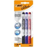 BIC Whiteboard-Marker 1701 Rundspitze 2.2 mm Farbig Schwarz 12 Stück + GRATIS 3 BIC Liquid Ink Whiteboard Stifte sortiert