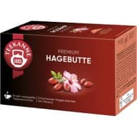 TEEKANNE Premium Koffeinfrei Früchtetee Hagebutte 20 Stück à 3.5 g