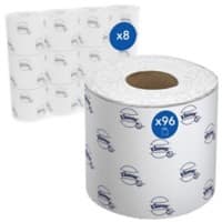 Kleenex Toilettenpapier 2-lagig 96 Rollen à 250 Blatt