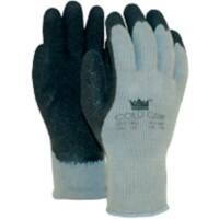 M-Safe Handschuhe Coldgrip Latex Größe XL Schwarz, Grau 2 Stück