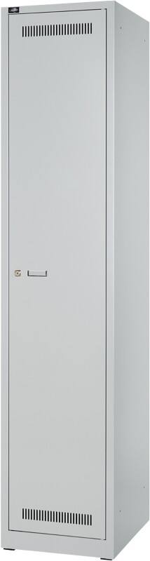 Bisley Light LIGHT Metall Schließfach 1 Tür 1 abteile Schlüssel 400 x 500 x 1.850 mm Hellgrau