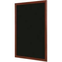 Bi-Office Kreidetafel Kirsche Schwarz 60 x 90 cm