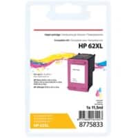 Kompatible Office Depot HP 62XL Tintenpatrone C2P07AE 3 Farbig