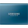 Samsung 250 GB SSD Tragbare externe Festplatte T5 USB 3.1 Gen 2 Typ C Blau