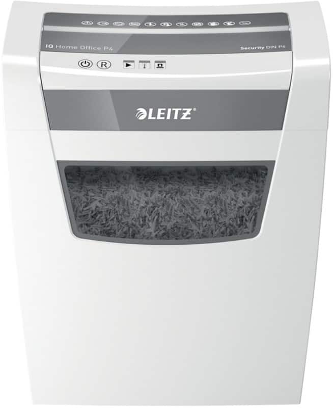 Leitz IQ Aktenvernichter 11 Blatt 10 Blatt Partikelschnitt Sicherheitsstufe P-4 23 L IQ Home Office