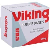 Viking Gummibänder 150 x 6 mm Ø 100 mm Natur 100 g