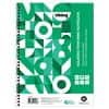 Office Depot Notebook DIN A4+ Kariert Spiralbindung Papier Weiß Nicht perforiert Recycled 200 Seiten