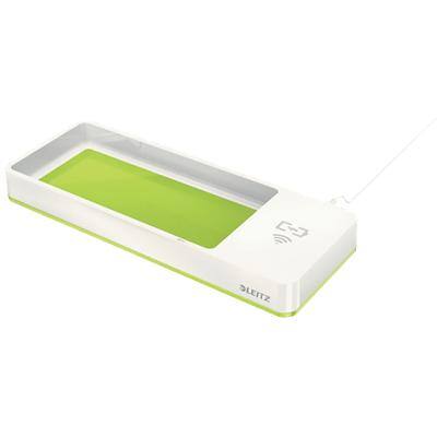 Leitz Schreibtisch-Organizer Wow Polystyrol Weiß, Grün 26,6 x 10,1 x 2,8 cm