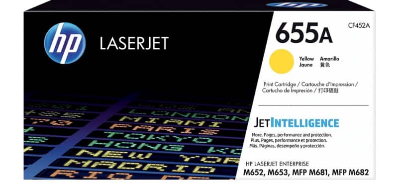 HP 655A Original Tonerkartusche CF452A Gelb