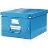Leitz Click & Store WOW Aufbewahrungsbox DIN A4 Laminierte Hartpappe Blau 28,1 x 37 x 20 cm