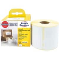 AVERY Zweckform AS0722430 Versandetiketten Selbsthaftend Schwarz auf Weiß 54 (B) x 101 (H) mm 220 Stück