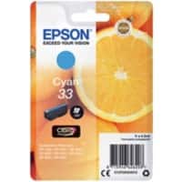 Epson 33 Original Tintenpatrone C13T33424012 Cyan