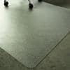 Office Depot rechteckige Bodenmatte weicher Boden Teppichboden-Polymer 120 x 90cm Transparent