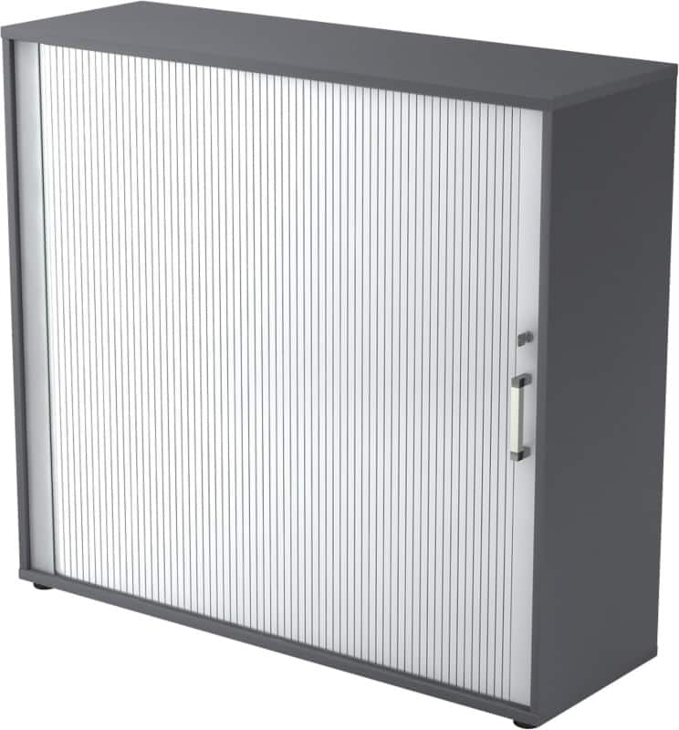 Hammerbacher Aktenschrank V1733S/G/S/CE Grau 1.200 x 400 x 1.100 mm