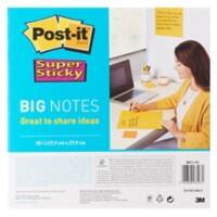 Post-it Super Sticky Haftnotizen 279 x 279 mm Gelb Quadratisch 30 Blatt