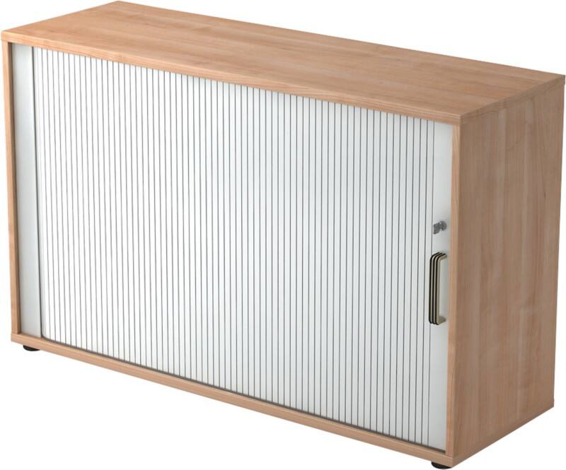 Hammerbacher Aktenschrank V1732S/N/S/SG Braun 1.200 x 400 x 748 mm